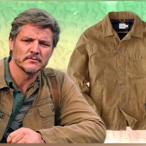 Flint & Tinder Flannel Lined Waxed Trucker Jacket GREAT PATINA! DISTRESSED LOOK!